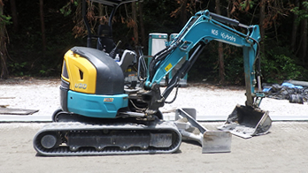 ミニバックホウ